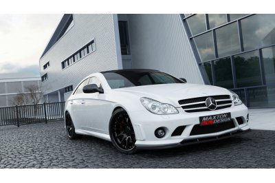 Бампер передний AMG W204 Look на Mercedes CLS W219